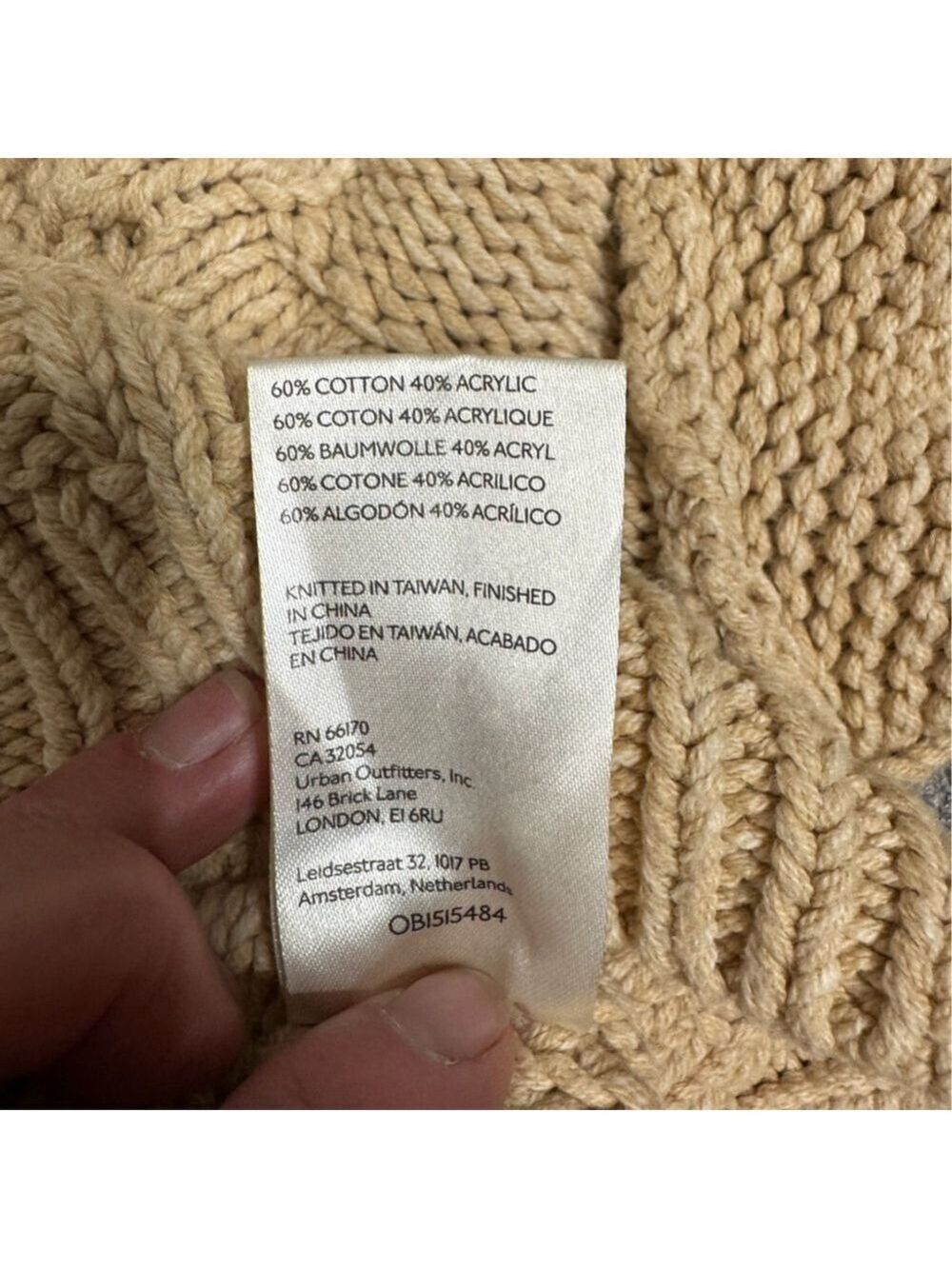 Free People Bell Song Pullover Sandcastle Size XS - Picture 9 of 11
